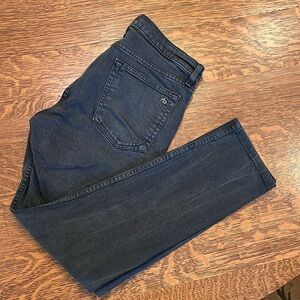rag & bone — fit 2 — 32/30 — washed black / dark grey jeans
